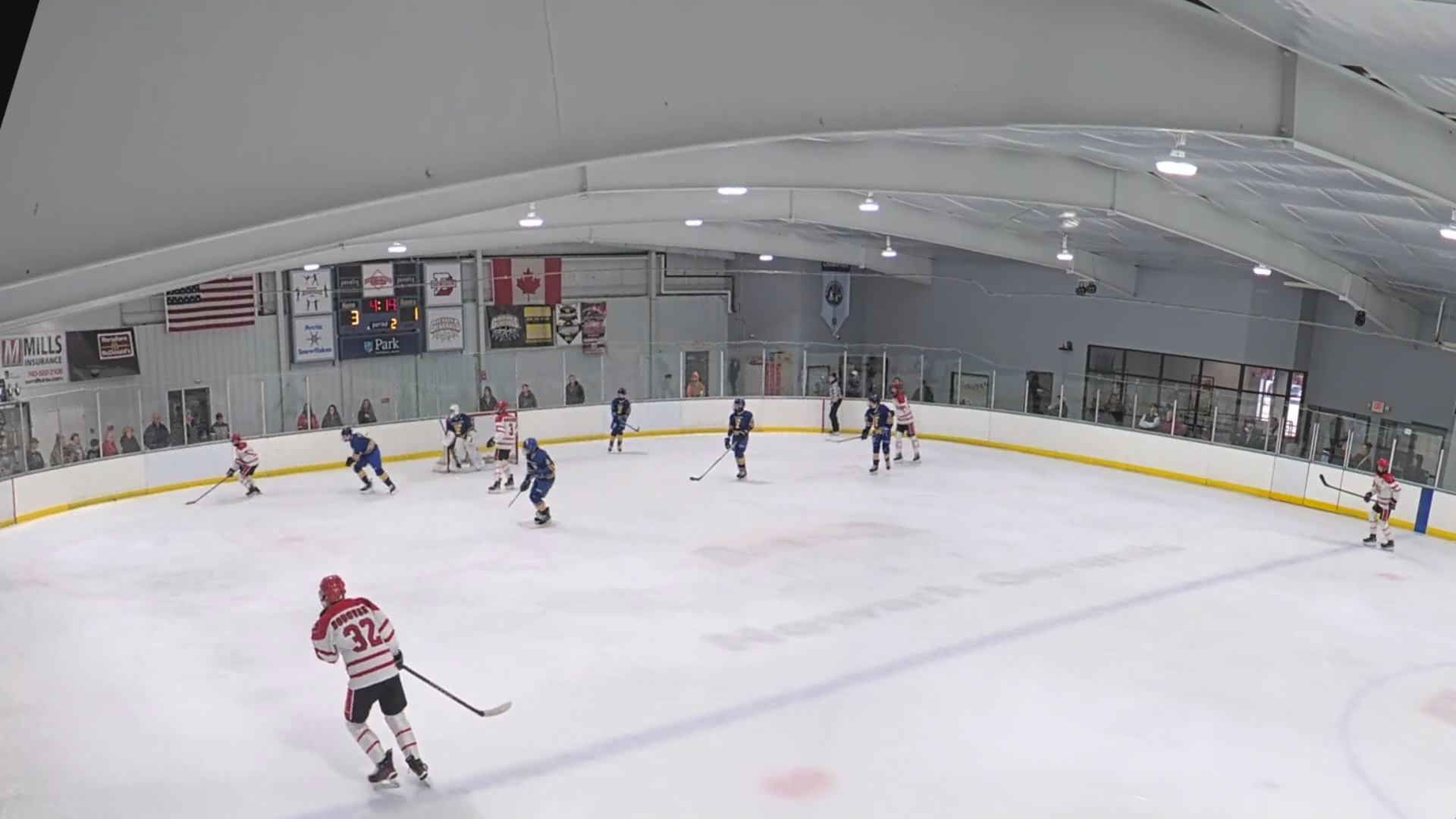 Brendan Dahlberg's Incredible Stick Lift Into Arena Ceiling - EDP Bantam Premier AA