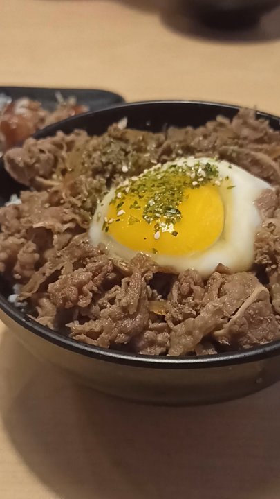 Donburi - Breaking the onsen egg - Japanese Near Me - Markham, Ontario