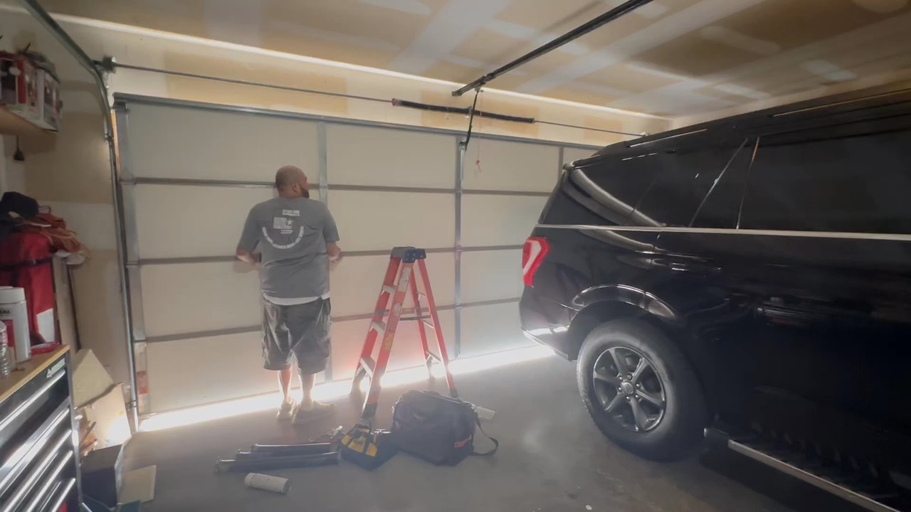 Davis Door Service - He was a good sport letting me watch the whole time and answering all my questions"why" or "how" questions. - Garage Door Services Near Me - Arlington, Texas