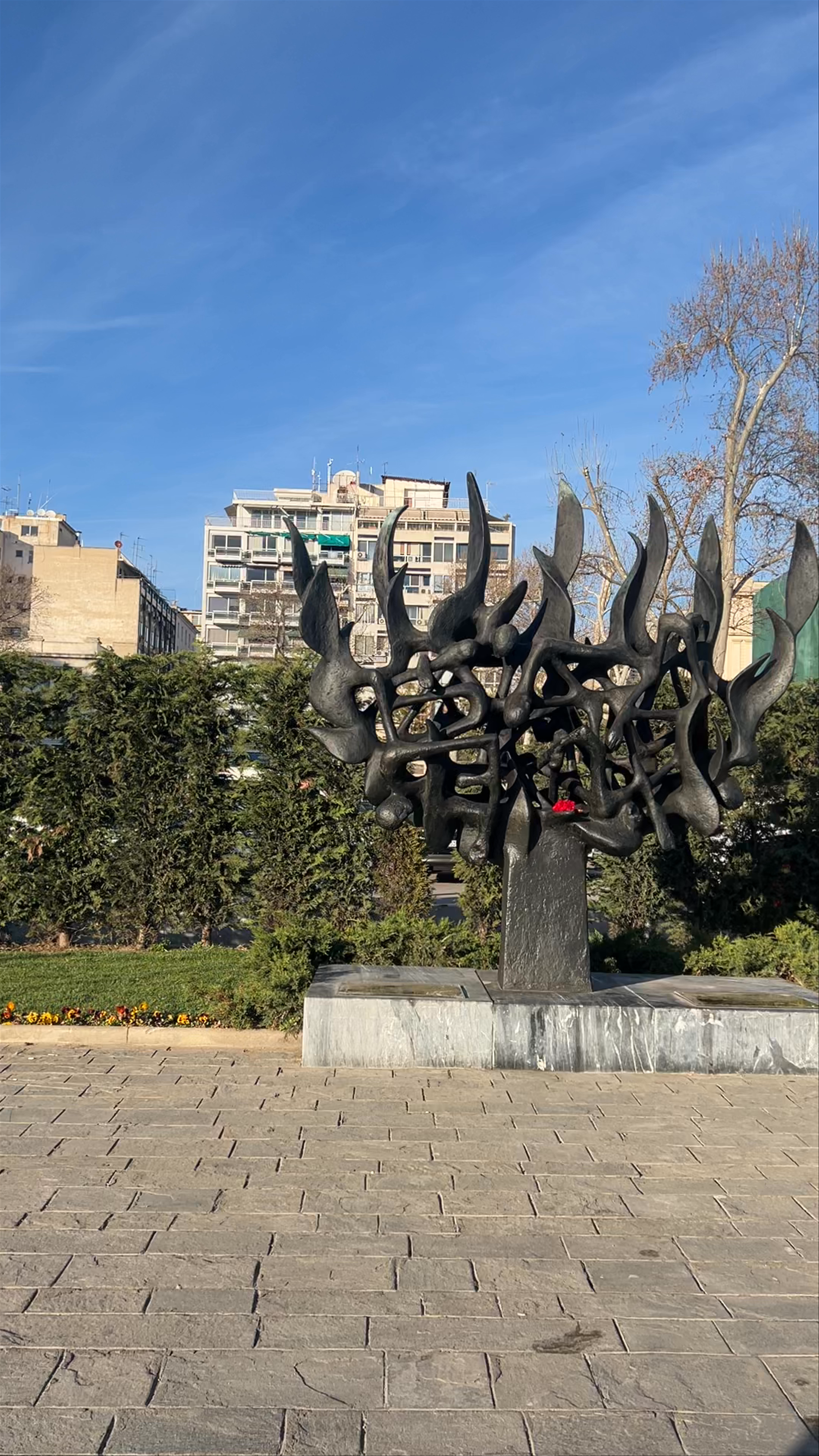 Holocaust Memorial: Reflective Tribute in Thessaloniki
