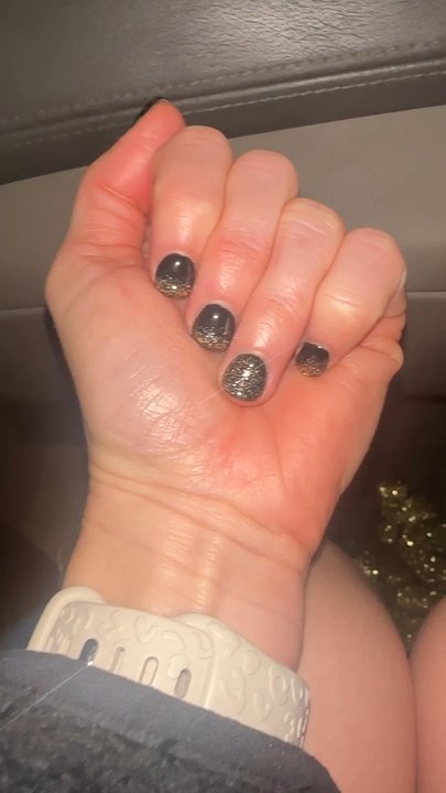 The Nail Bar  - New Year's Eve nails! So cute - Nail Salons Near Me - Maitland, Florida
