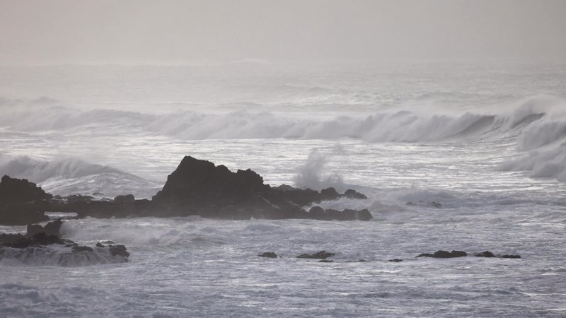 Waves Crashing on the Beach in Maui, Hawaii poster