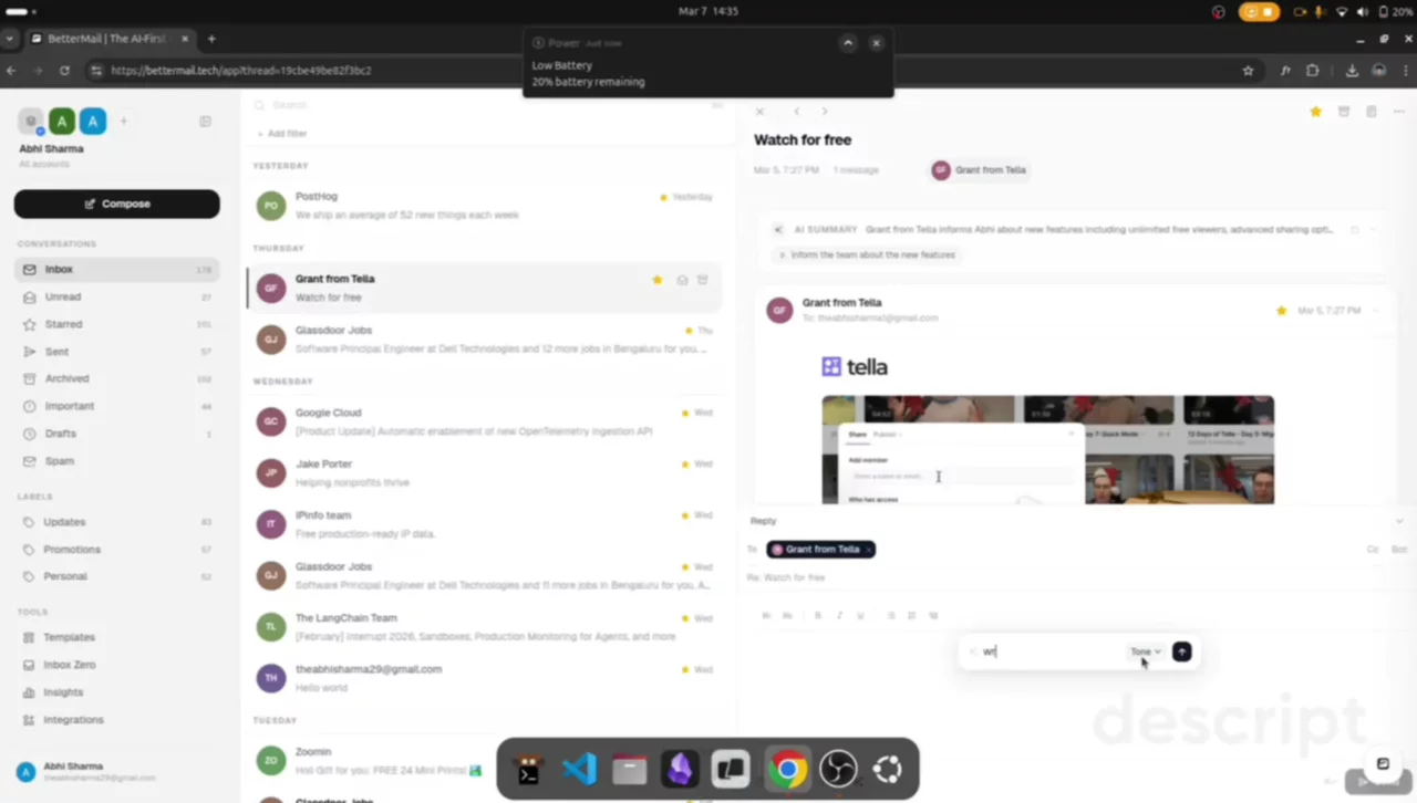 BetterMail | The AI-First Email Client image 1
