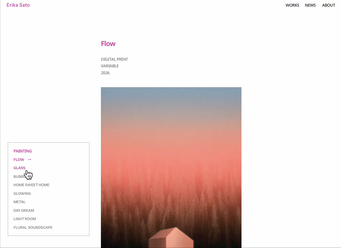 Just simple remix idea for template Erika.I like seeing the index list inside each project. I couldn't get the anchor links working in the project list page, but you can still add the list to your project detail pages to show where you are.erikasato.framer.website