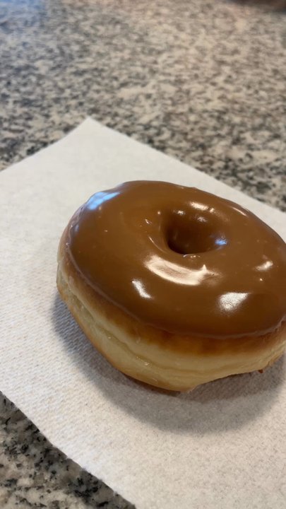 Tom's Donuts - a perfect maple donut (: - Donuts Near Me - Fort Worth, Texas