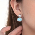 marahlago larimar Caressa Larimar Earrings jewelry