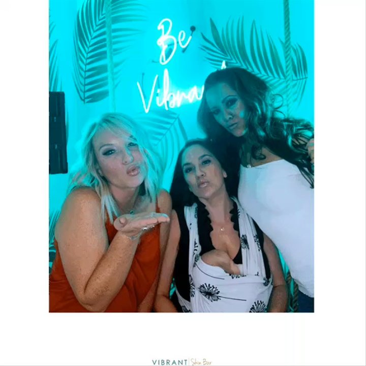 Vibrant Skin Bar - Photo booth fun at Vibrant Skin Bar! - Medical Spas Near Me - Phoenix, Arizona