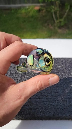 Preview pic of Fumed slyme spotted spoon