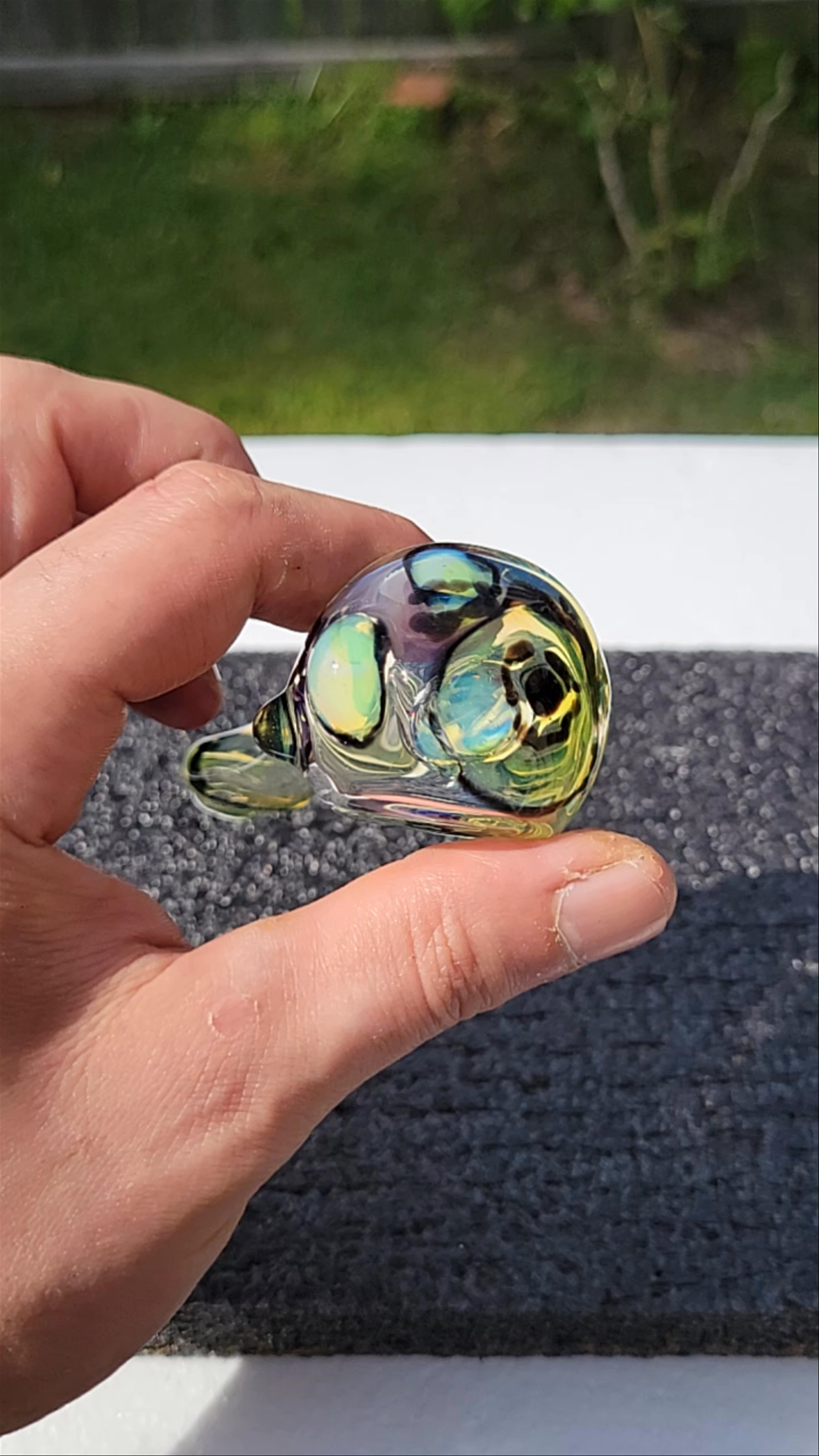 Preview pic of Fumed slyme spotted spoon