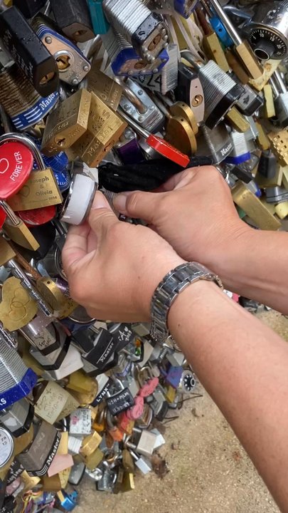 Love Lock Bridge - Local Flavor Near Me - San Antonio, Texas