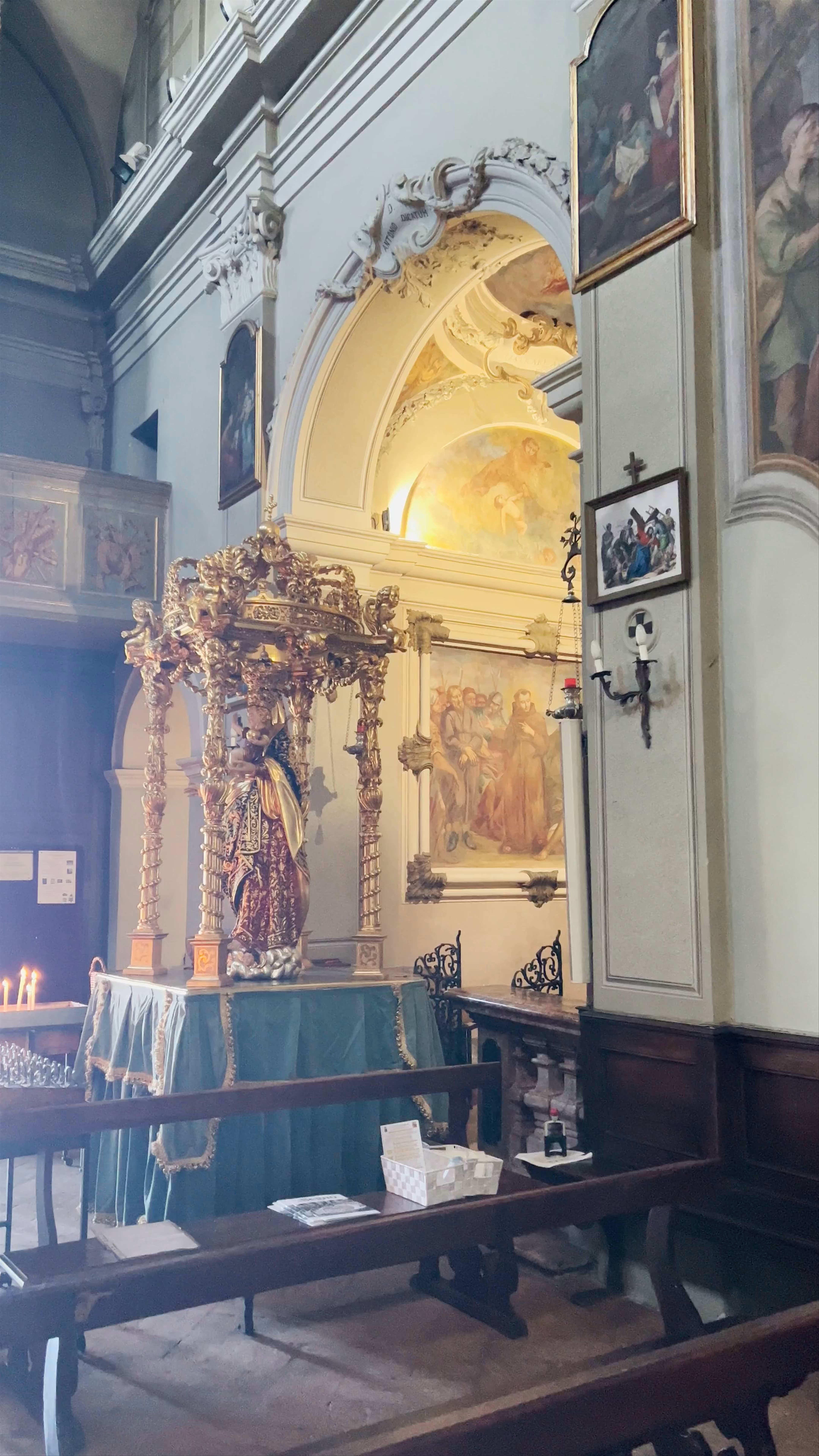 Sacred Serenity Inside Montevecchia Alta Church