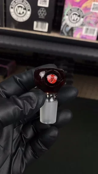 Preview pic of 18mm Single Hole Bowl Slide by Keys Glass