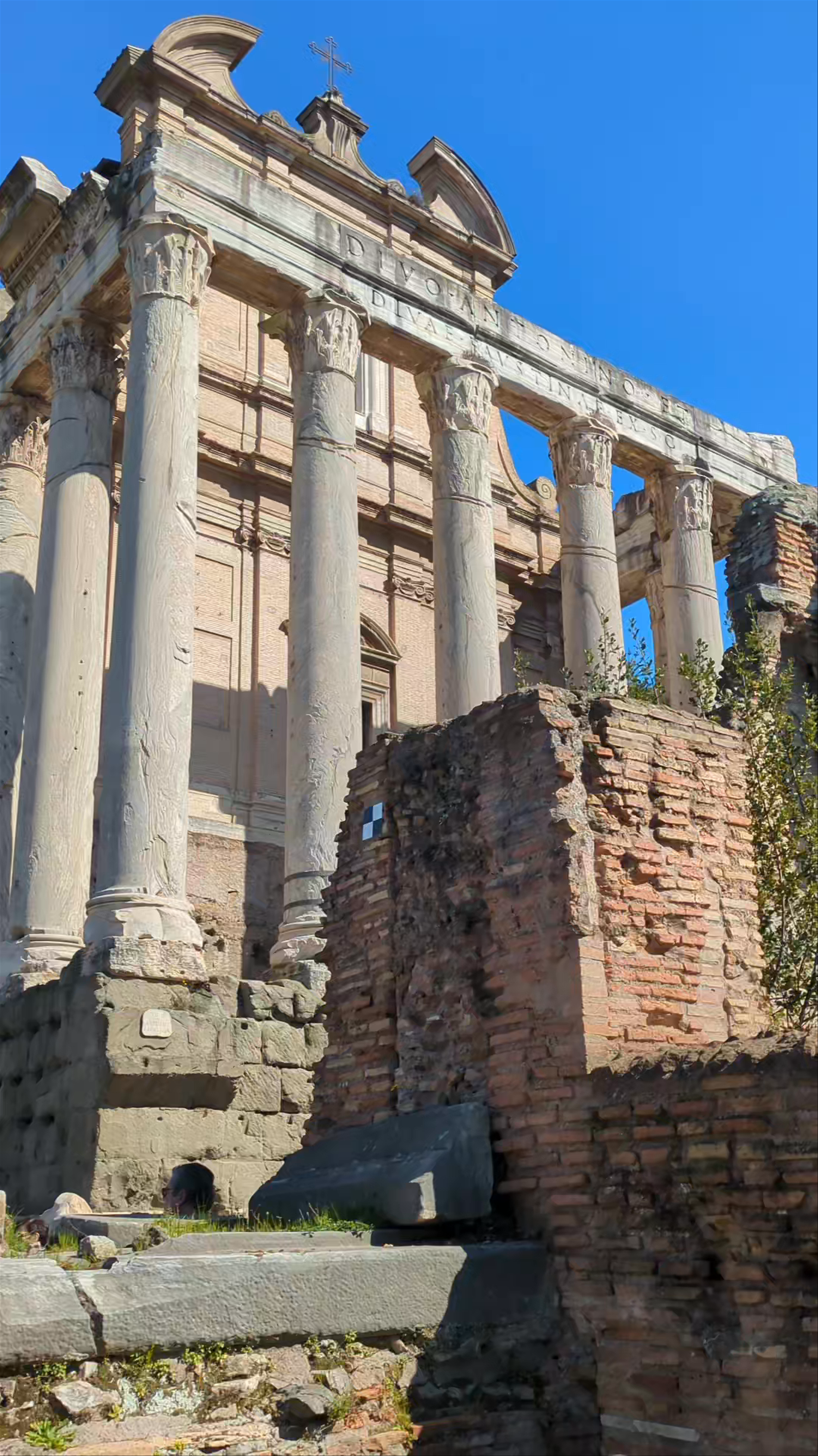 Antoninus and Faustina Temple at Roman Forum – Timeless Ruins in Rome