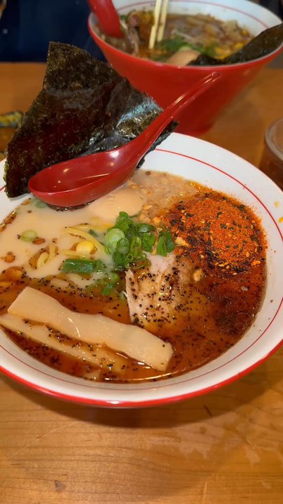 Koshi Eats - Delta shores - TONKOTSU KURO (BLACK) - Ramen Near Me - Sacramento, California
