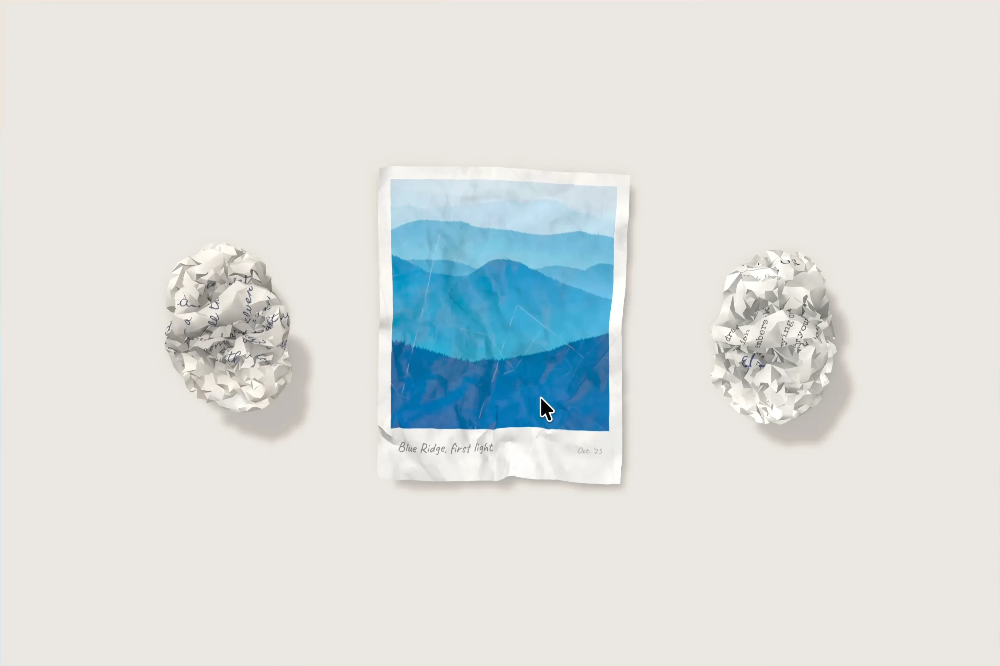 CrumpledPaper Reveal