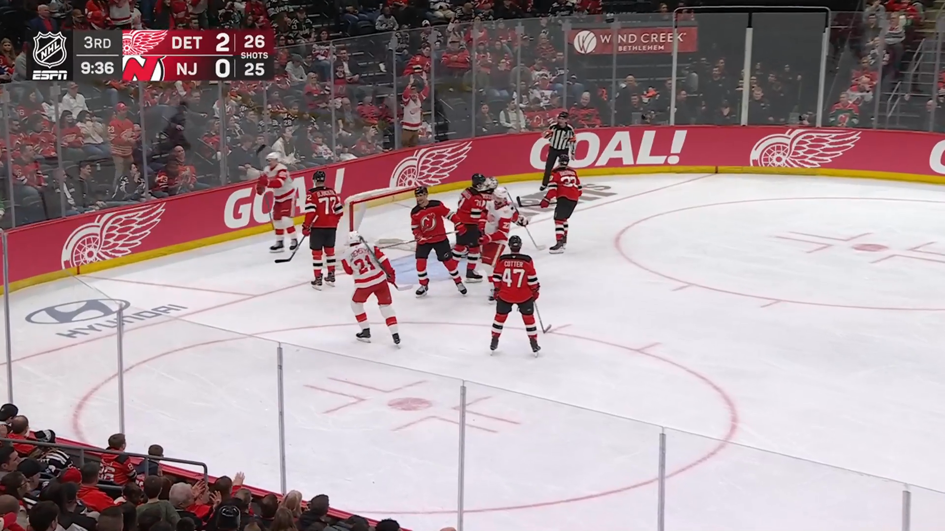 Shine scores his first NHL goal vs. Devils · Mar 8, 2026