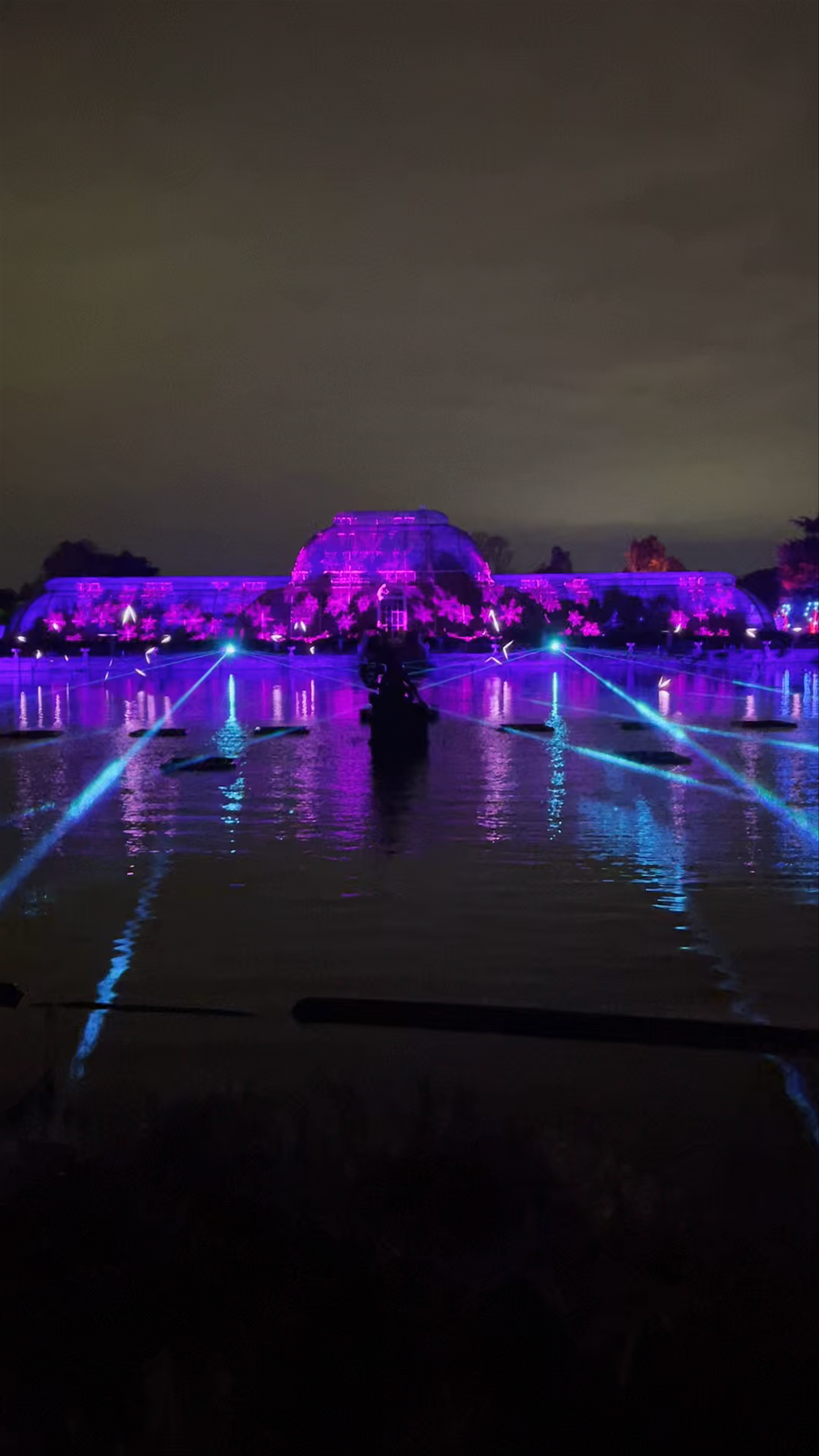 Enchanting Night Light Show at Kew Gardens