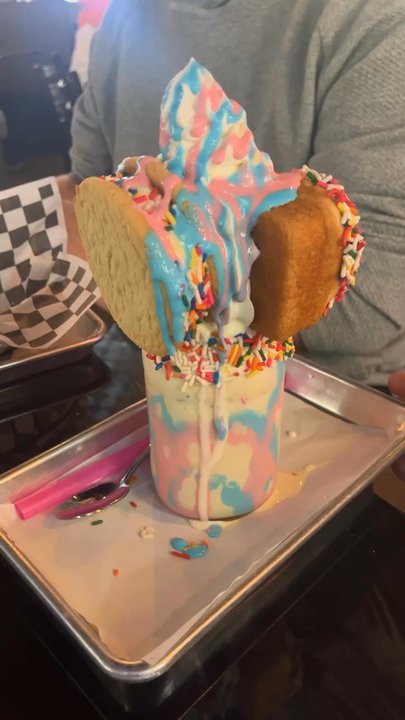 Black Label - Birthday cake milkshake - Burgers Near Me - Fremont, Nebraska