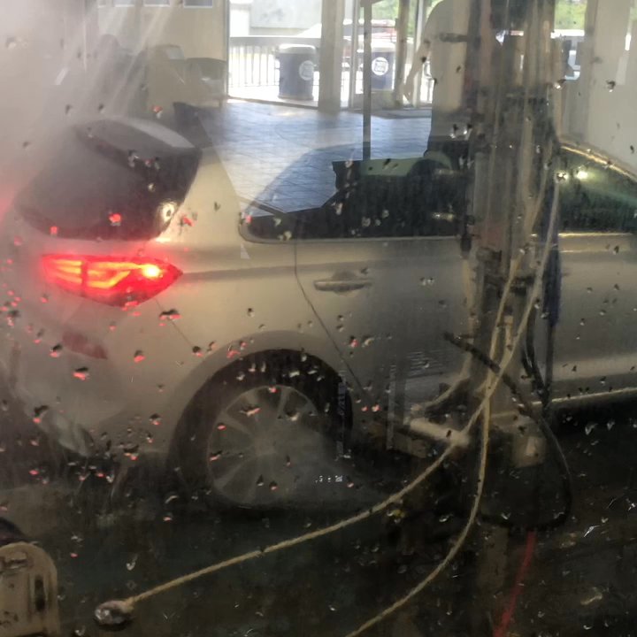 Car Spa - Car being rinsed off - Car Wash Near Me - Roswell, Georgia