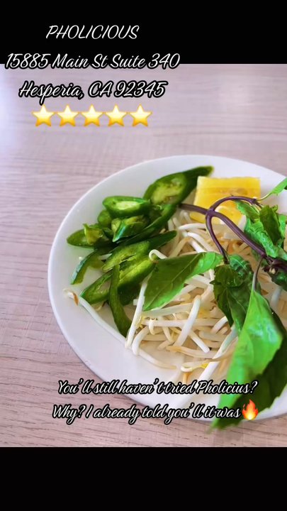 Pholicious & Tealicious - Vietnamese Near Me - Hesperia, California