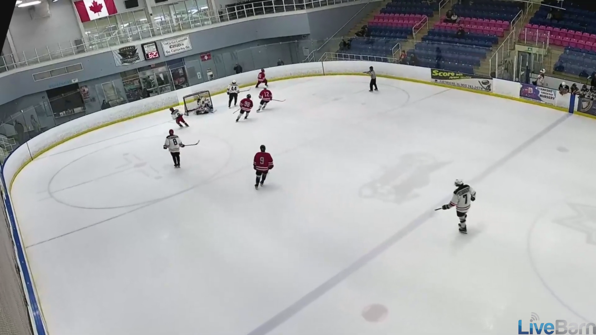 Reading the play and jumps to offense….