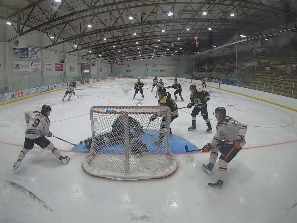 Connor Johnson's Incredible Scorpion Saves vs Drum | Olds Grizzlys Highlights