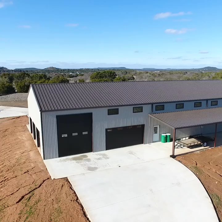 Davis Door Service - Installed 3 insulated Full View Full vertical overhead doors. 4 metal back insulated overhead doors.  At possum Kingdom Lake. - Garage Door Services Near Me - Boyd, Texas