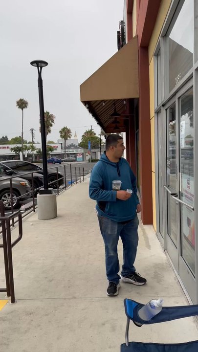 GameStop - This is us in line just a chair there. GameStop allowed those people to cut my friend and I in line. - Videos & Video Game Rental Near Me - Culver City, California