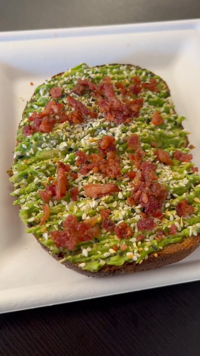 Urban Prairie Coffee - Avocado Toast with bacon - Coffee & Tea Near Me - Mission, Kansas