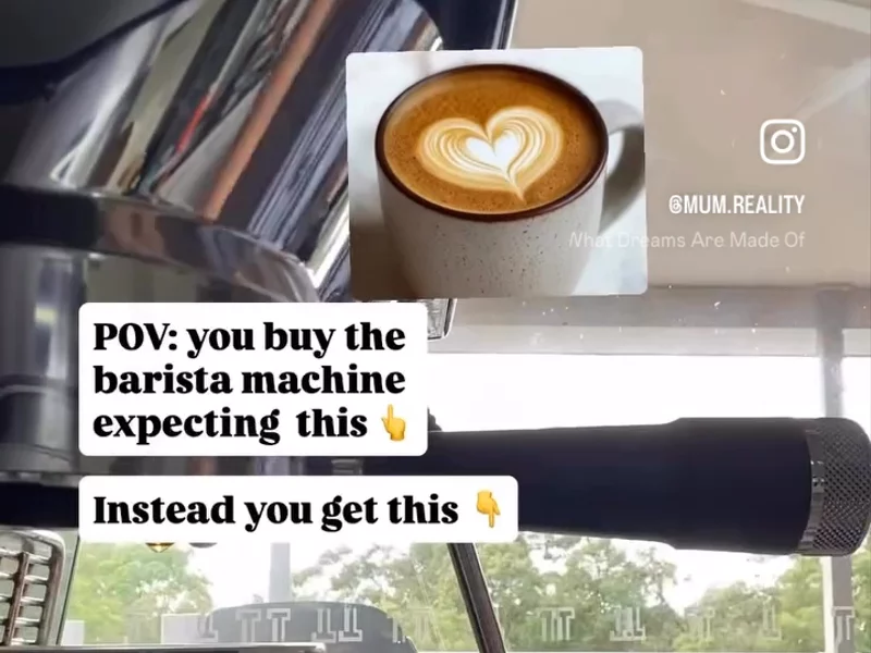 Delonghi Barista Machine