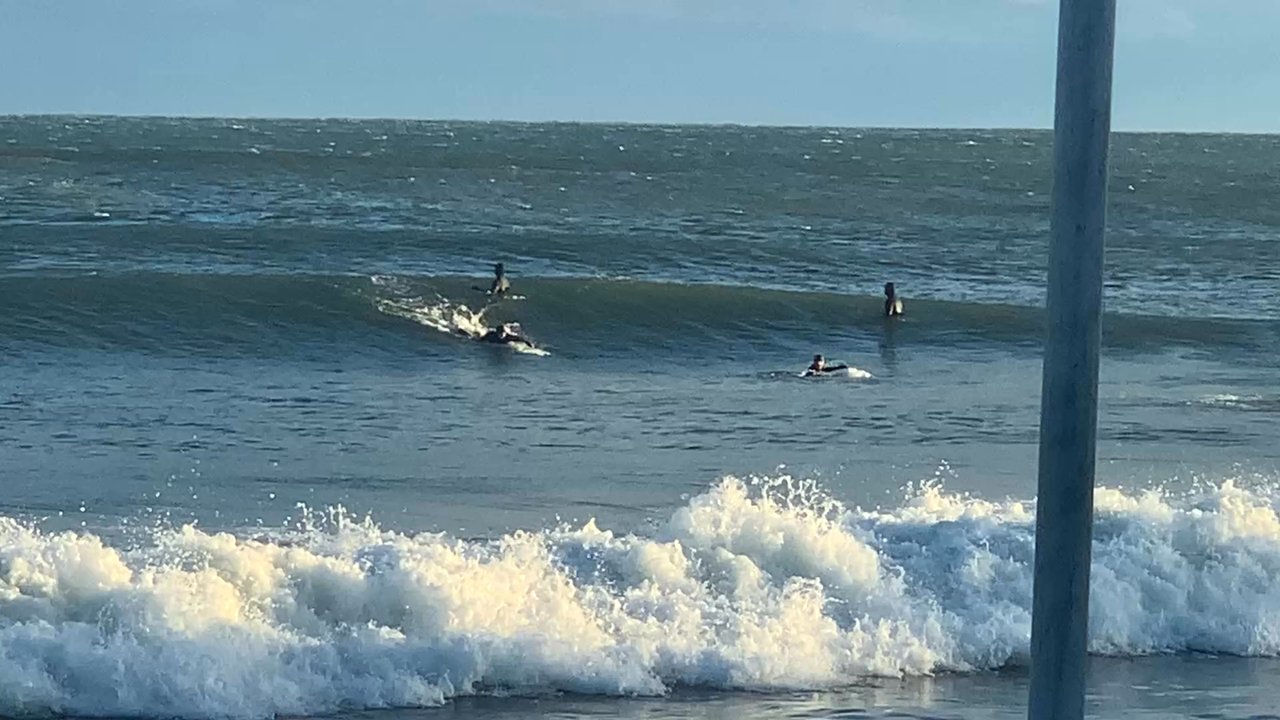 Rye Harbor State Park - Surfing on Christmas Day - Parks Near Me - Rye, New Hampshire