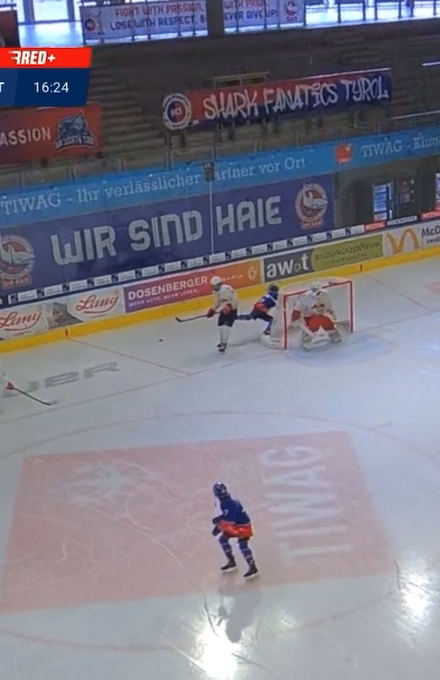 Matteo Müller: Mastering Defense Against Forecheckers