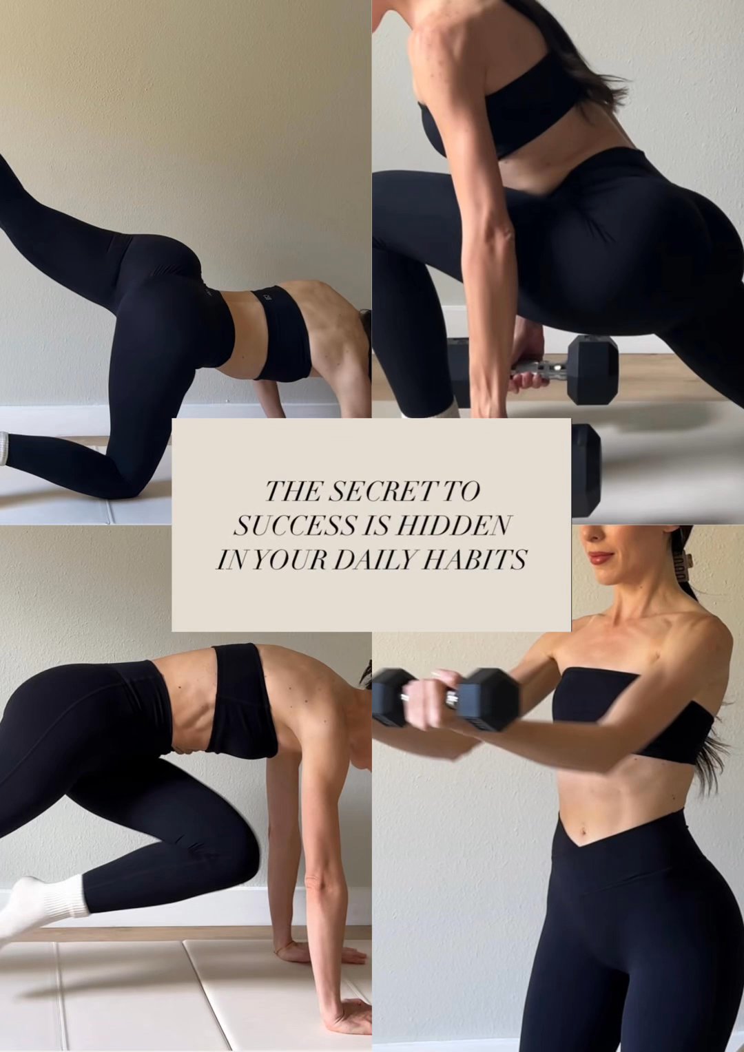TRAINING GUIDE | weights, form, mmc, rest, steps, cardio