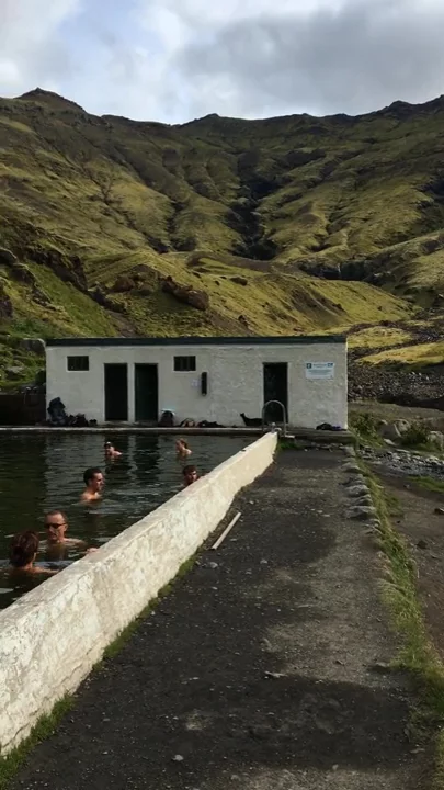 Seljavallalaug Swimming Pool Car Park