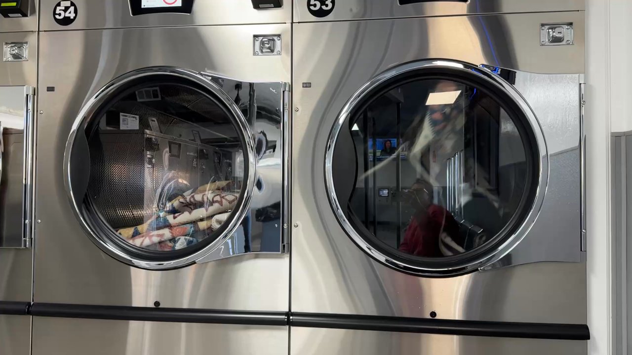 Spin N Clean - Dryers, left has an 8x10 rug and the right has a 5x7, 2.5x7 foot runner(2) and a 2.5x10 foot runner - Laundry Services Near Me - Fresno, California