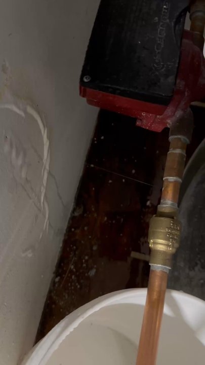 Liquid Plumbing - Nine months later, we had another pinhole leak -- in the one small section of copper tubing they never replaced. - Plumbing Near Me - Anaheim, California