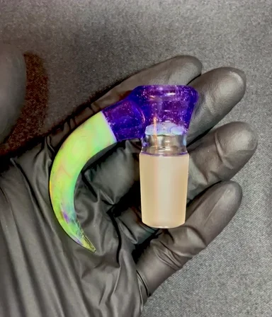 Preview pic of Purple Lollipop/Slime/RJ chaos 18mm slide