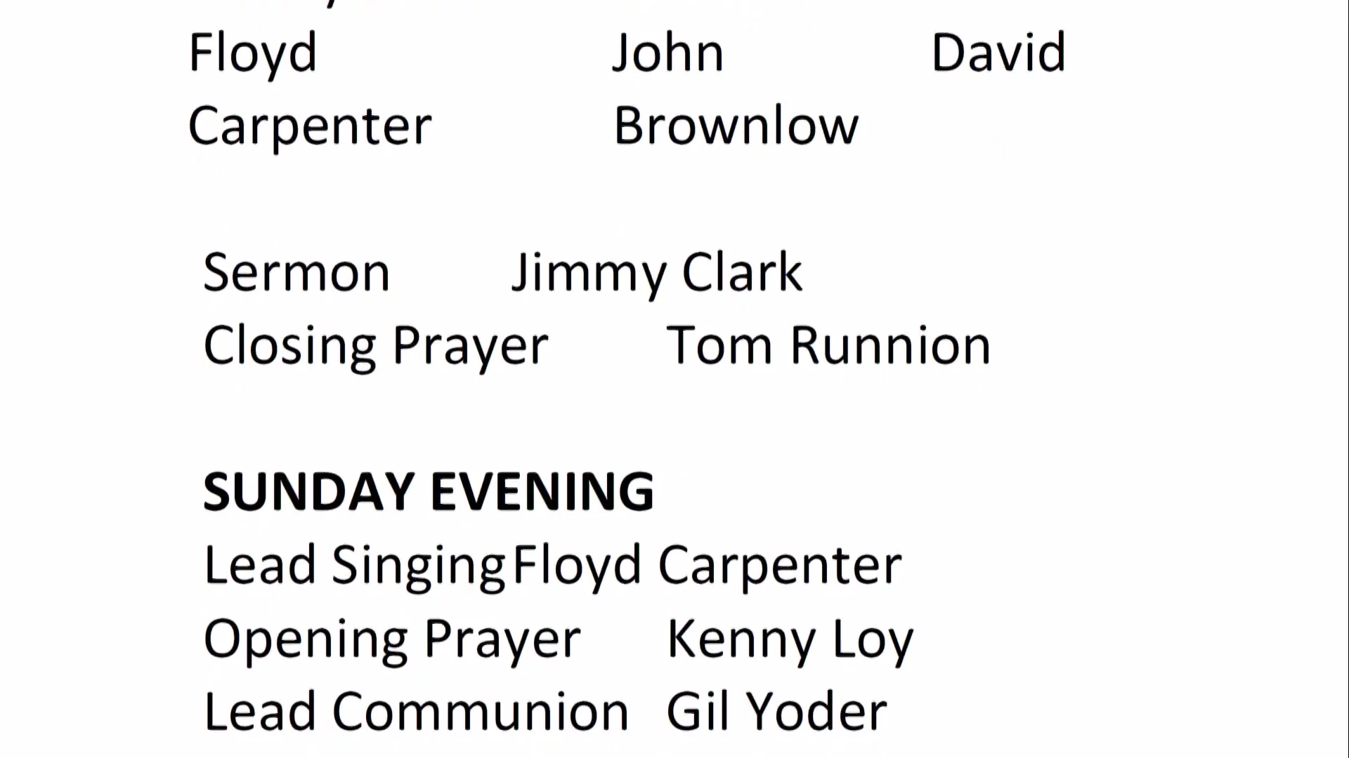 Bethel Service, January 28, 2026