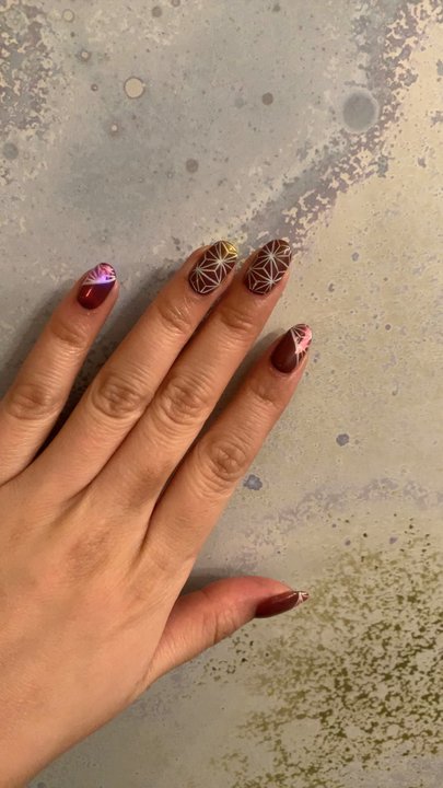 Lisa Petite Nails - Got to make my few week old manicure extra fancy! ‍ - Nail Technicians Near Me