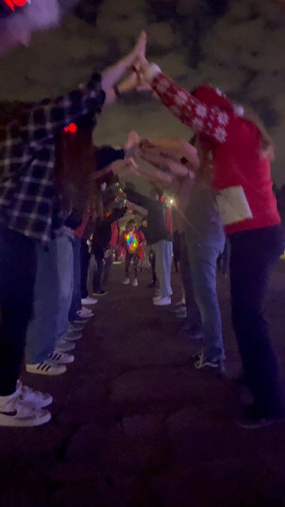 Silent Adventures - We danced through Winterhaven to a Christmas playlist and we also dance through downtown to a pop playlist! - Walking Tours Near Me