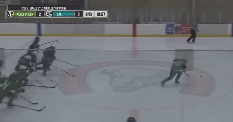 Norah Browne shines with save on penalty shot at Eyes Elite Hockey Showcase