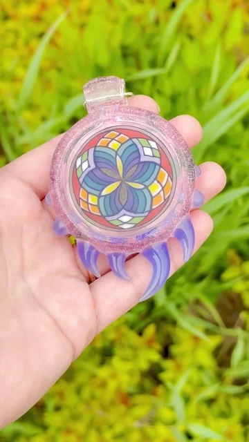 Preview pic of Freeek Pink Cropal Filla Pendy