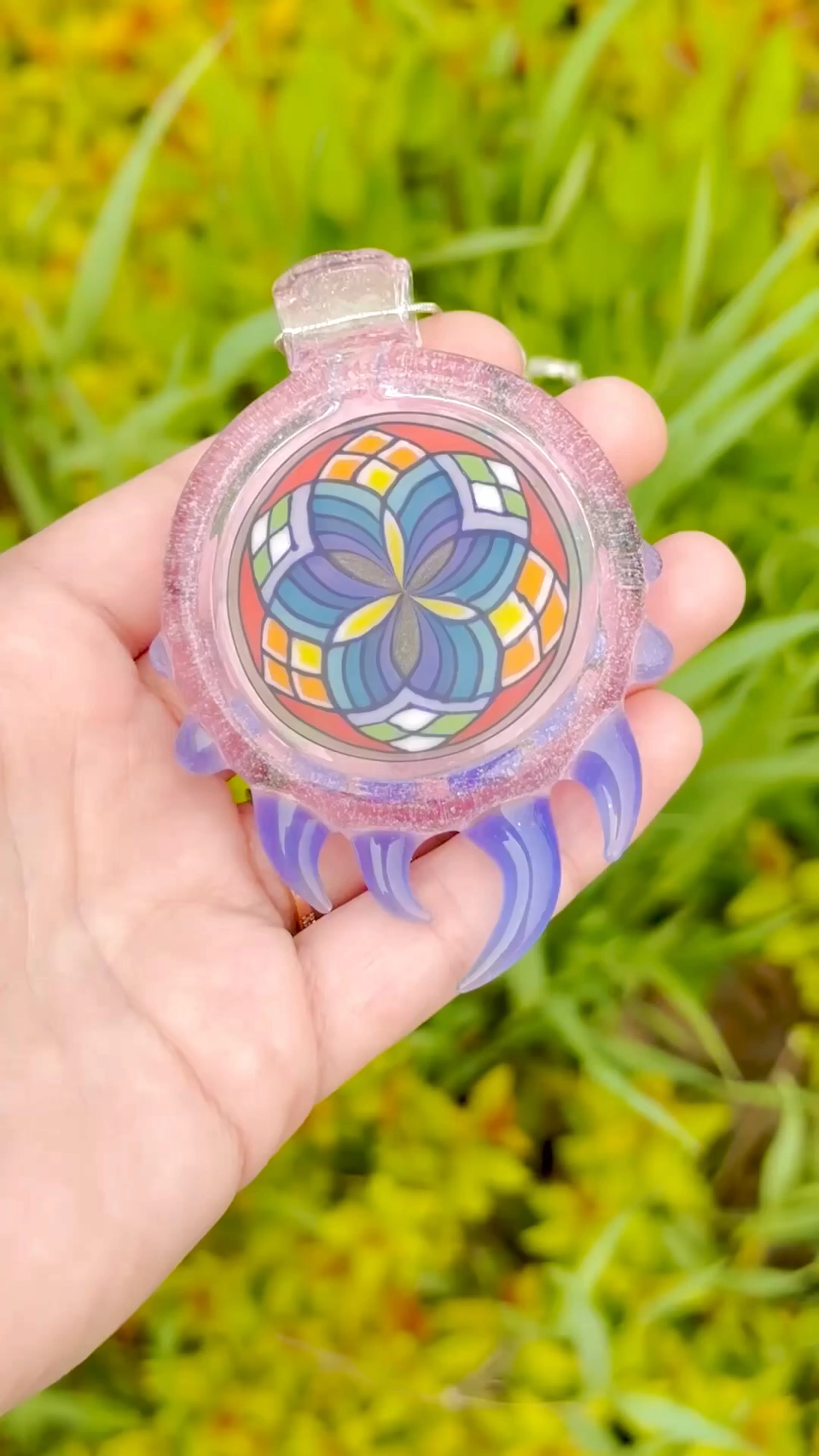 Preview pic of Freeek Pink Cropal Filla Pendy