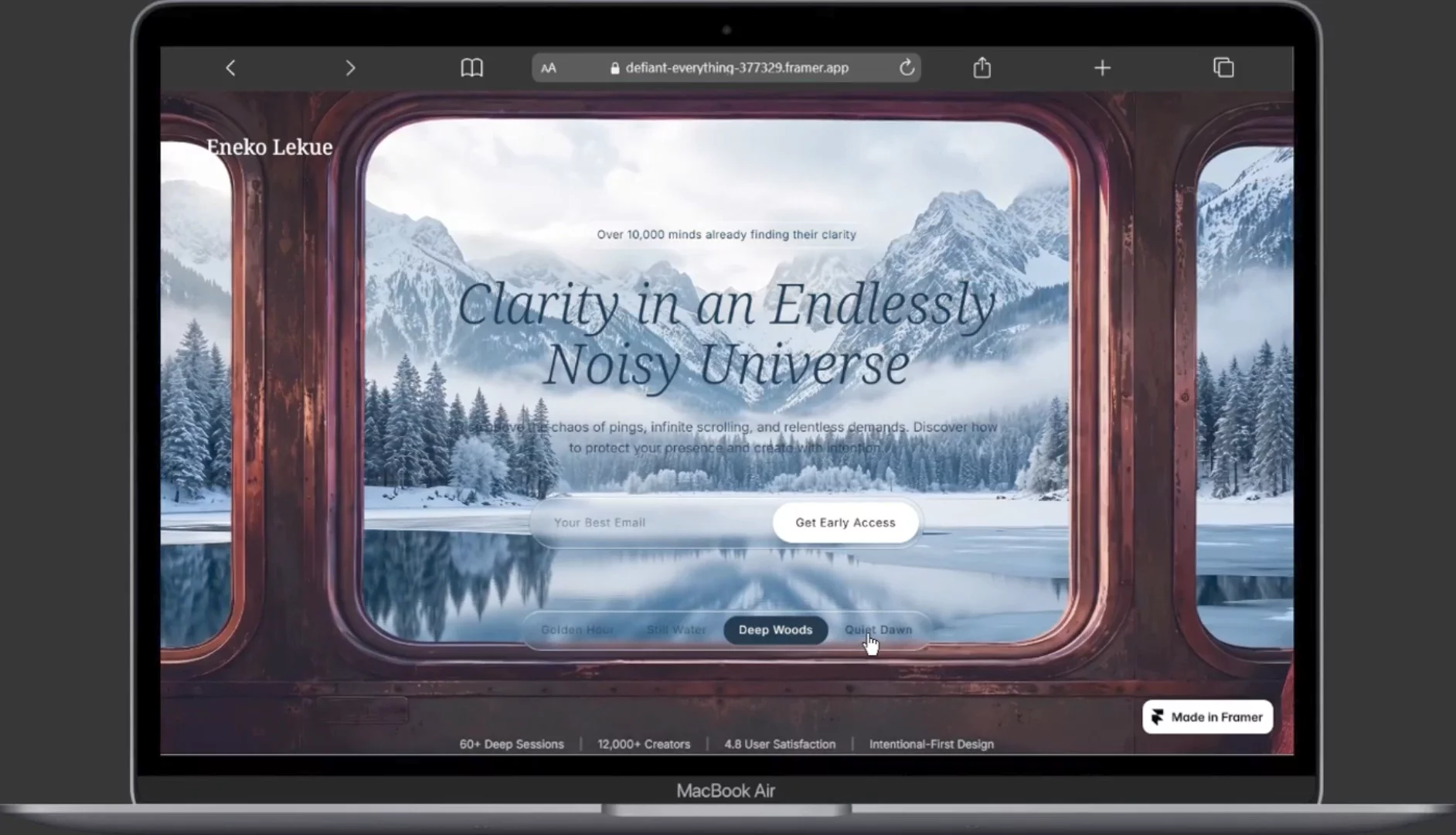 Been working on this one a while. Multiple background videos, visitors switch between them, UI adapts to whatever's playing.Available on my profile. 🚂🚂🚂
