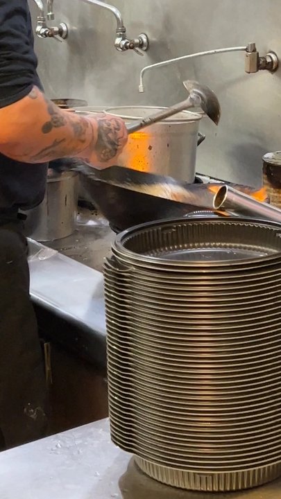 Pick Up Stix Fresh Asian Flavors - Cooking inside - Asian Fusion Near Me - Escondido, California
