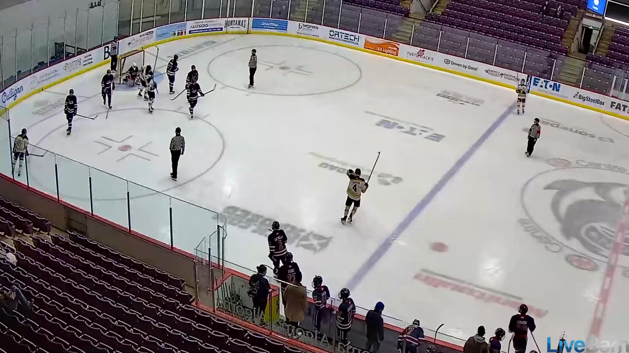 Nathan Kehoe's Stunning Breakaway Save vs. Hamilton. CRC U18 AAA Highlights