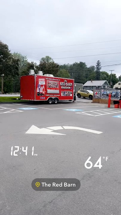 The Red Barn - Outside - Seafood Near Me - Augusta, Maine