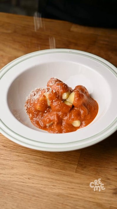 Gnocchi with Roasted Tomato Coulis