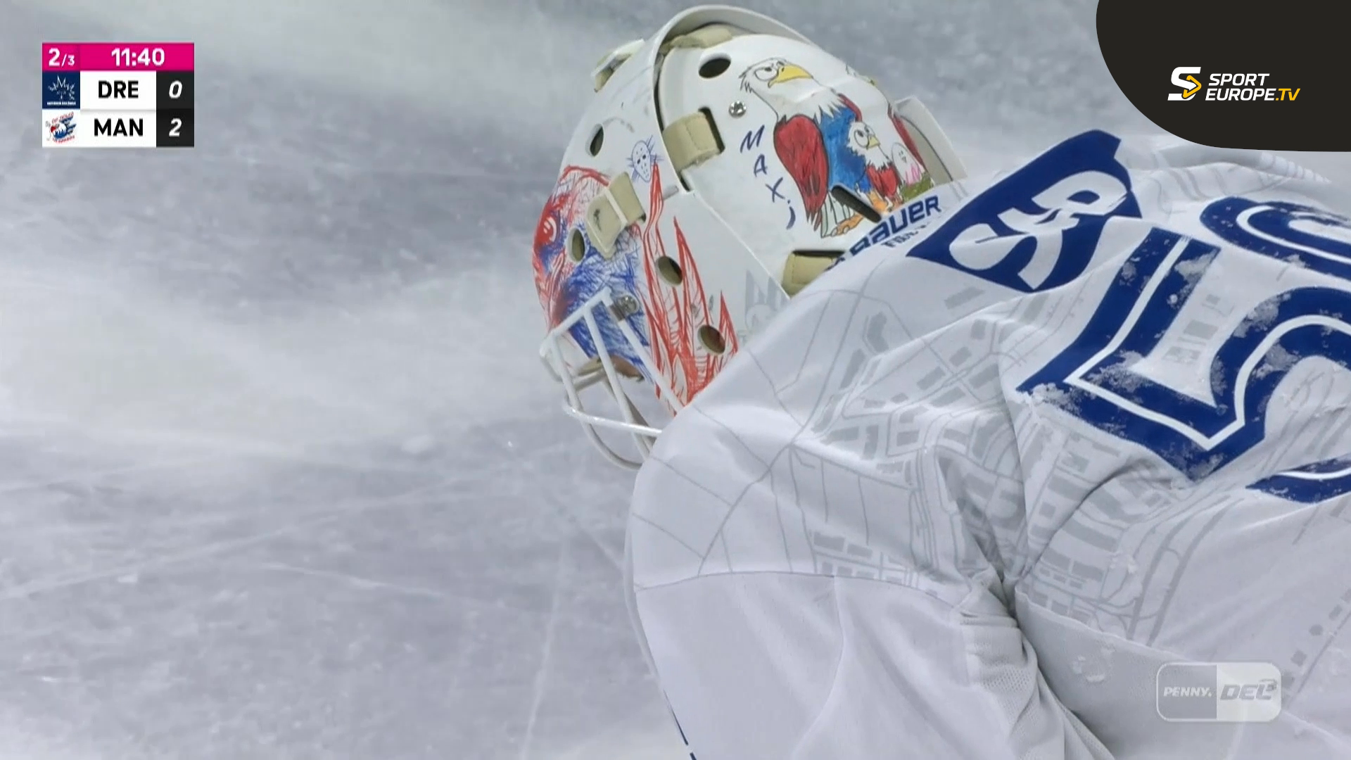 DEL Match Day 41: Maximilian Franzreb (vs Dresdner Eislöwen)