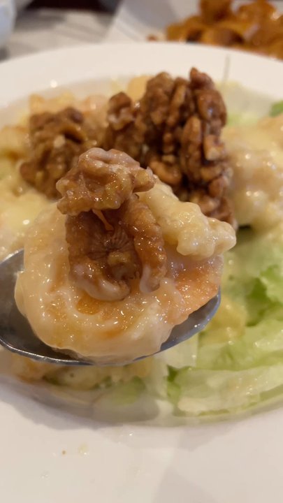 Bamboo House - Honey Walnut Shrimp! Jumbo size shrimp yuuummm! - Noodles Near Me - Humble, Texas